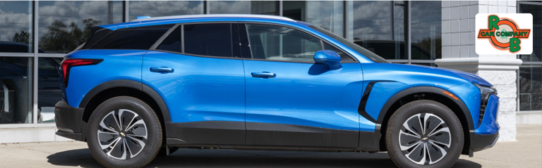 Exterior of a certified pre-owned Chevrolet SUV, showcasing modern tech features available at the Chevy dealer in Warsaw, Indiana.