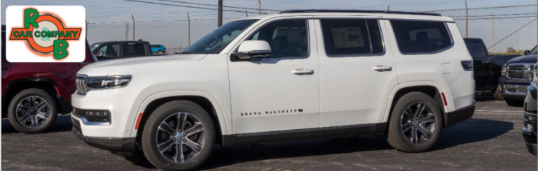 Pre-owned SUV displayed at R&B Car Company Warsaw, just minutes from Goshen, Indiana.